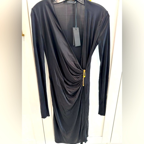 Versace Viscose Liquid Jersey Dress - Picture 1 of 4